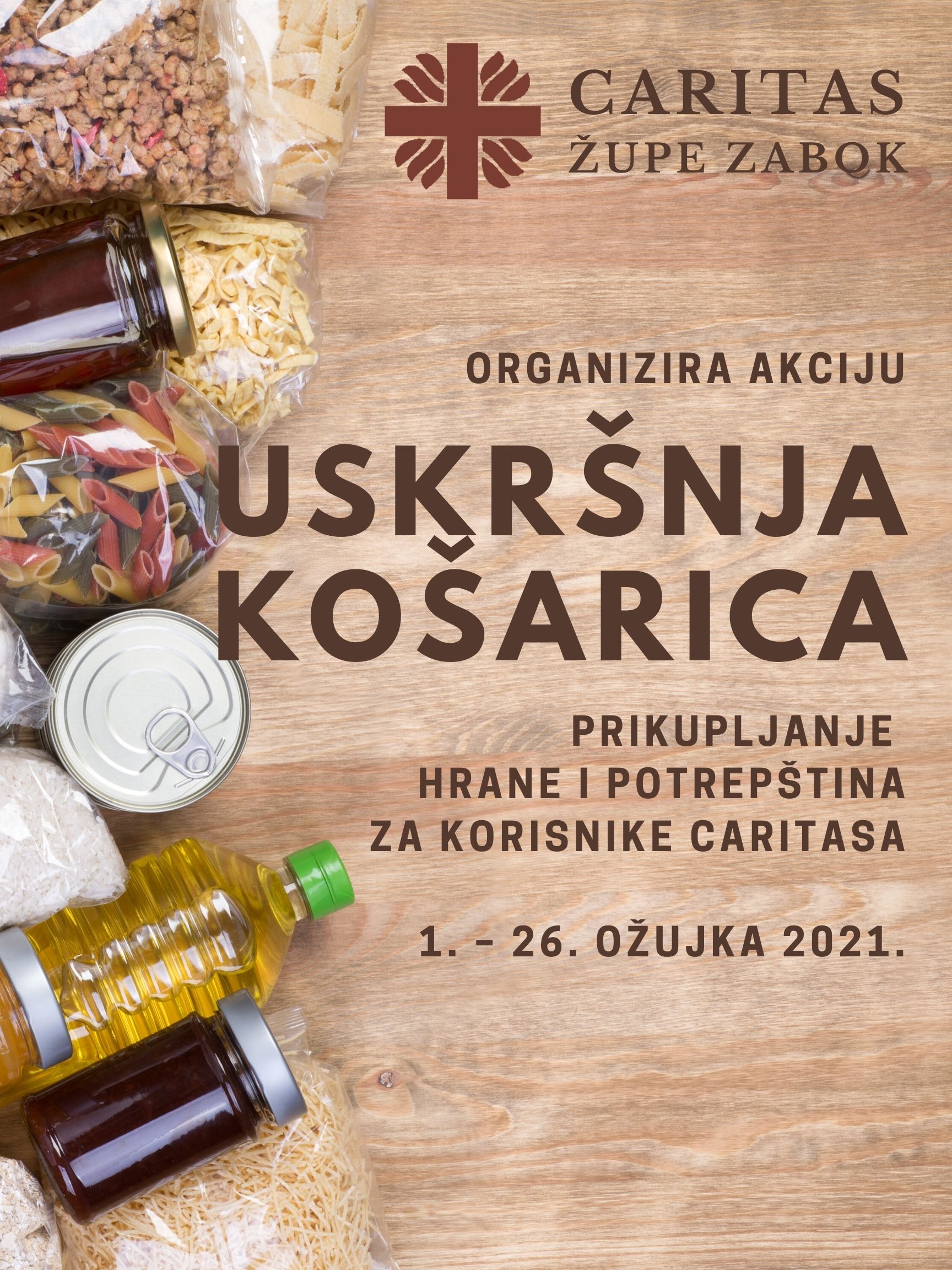 Akcija “Uskršnja košarica” župnog Caritasa